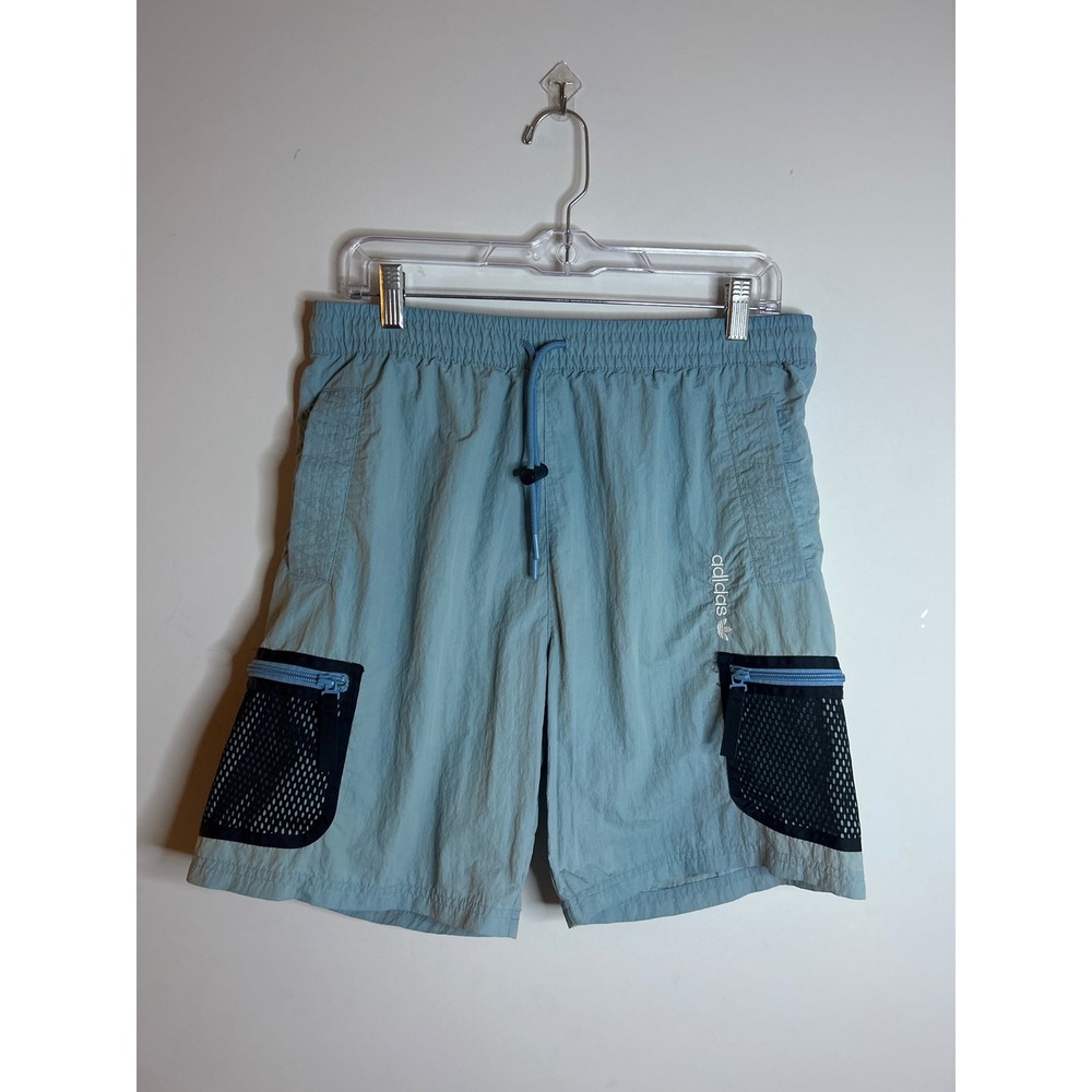 Adidas Light Blue Swim Shorts Mens Small